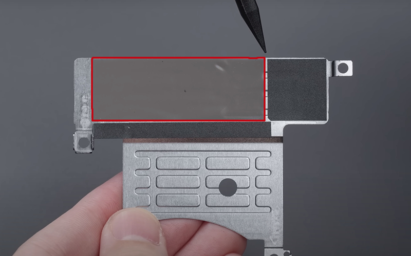 SSD散热片上的导热硅胶垫片